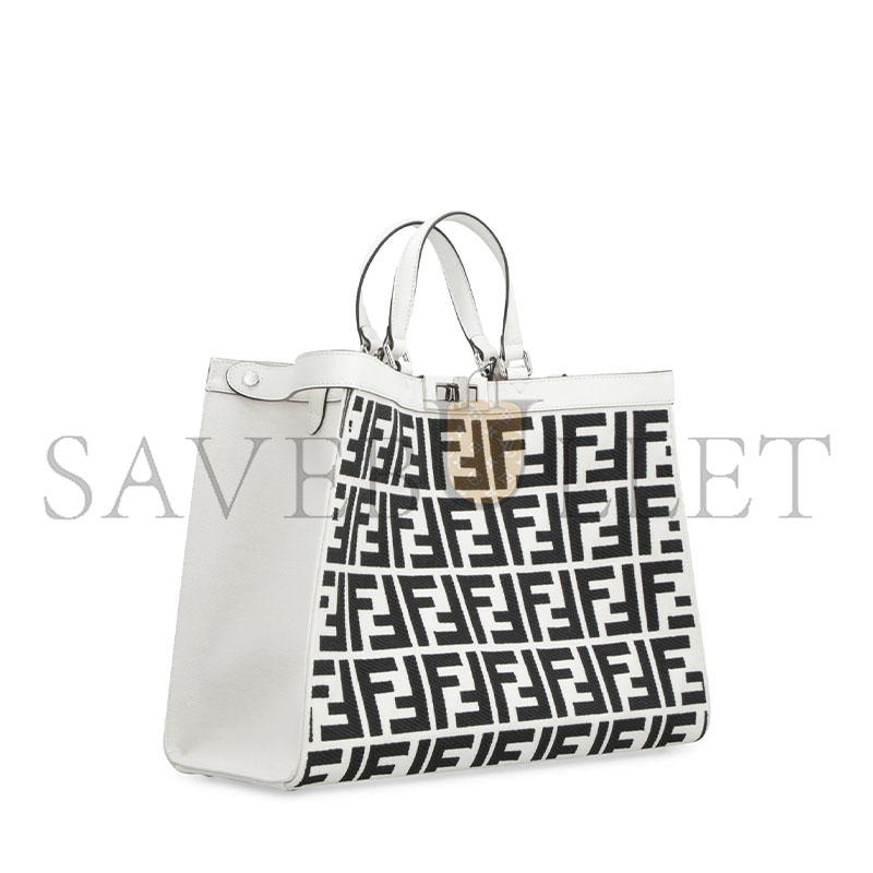 F**di x-tote canvas tote bag 8bh374ajqyf1laf (41*29.5*16cm)